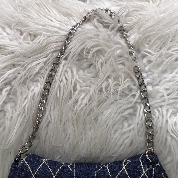 Vera Bradley Quilted Denim Mini Shoulder/Clutch Bag - Picture 3 of 13